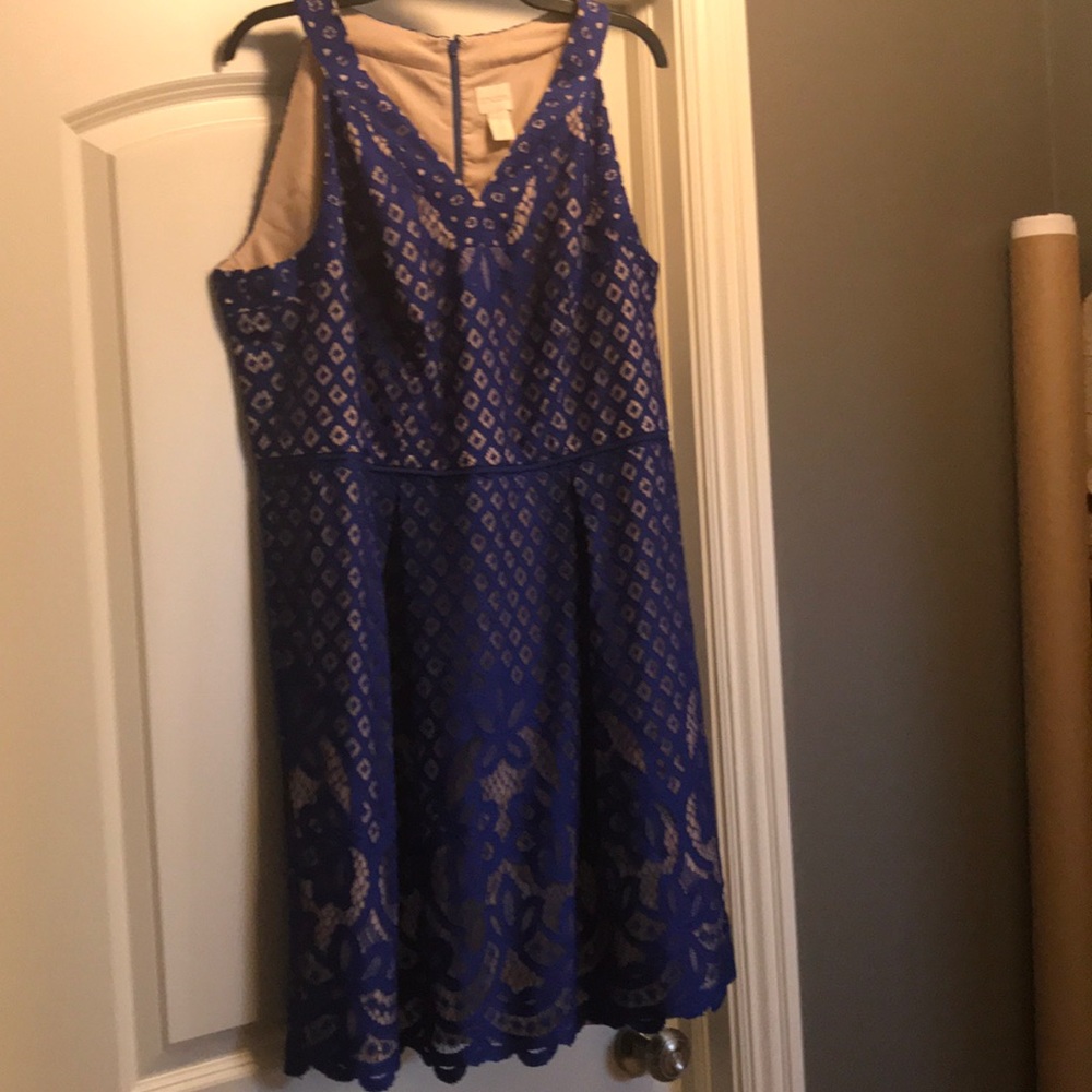 NWT Chico’s lace dress size 3 (16-18)